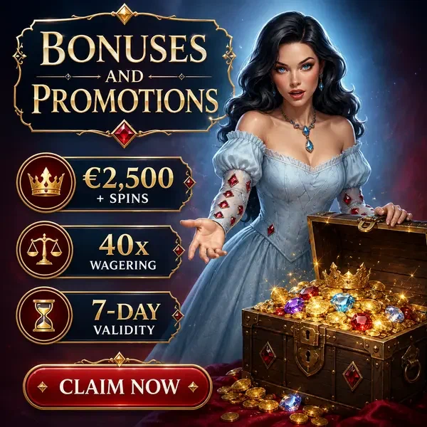 Tournament Duchess opent bonusschatkist bij Winzoria Casino met gouden promoties die eruit stromen