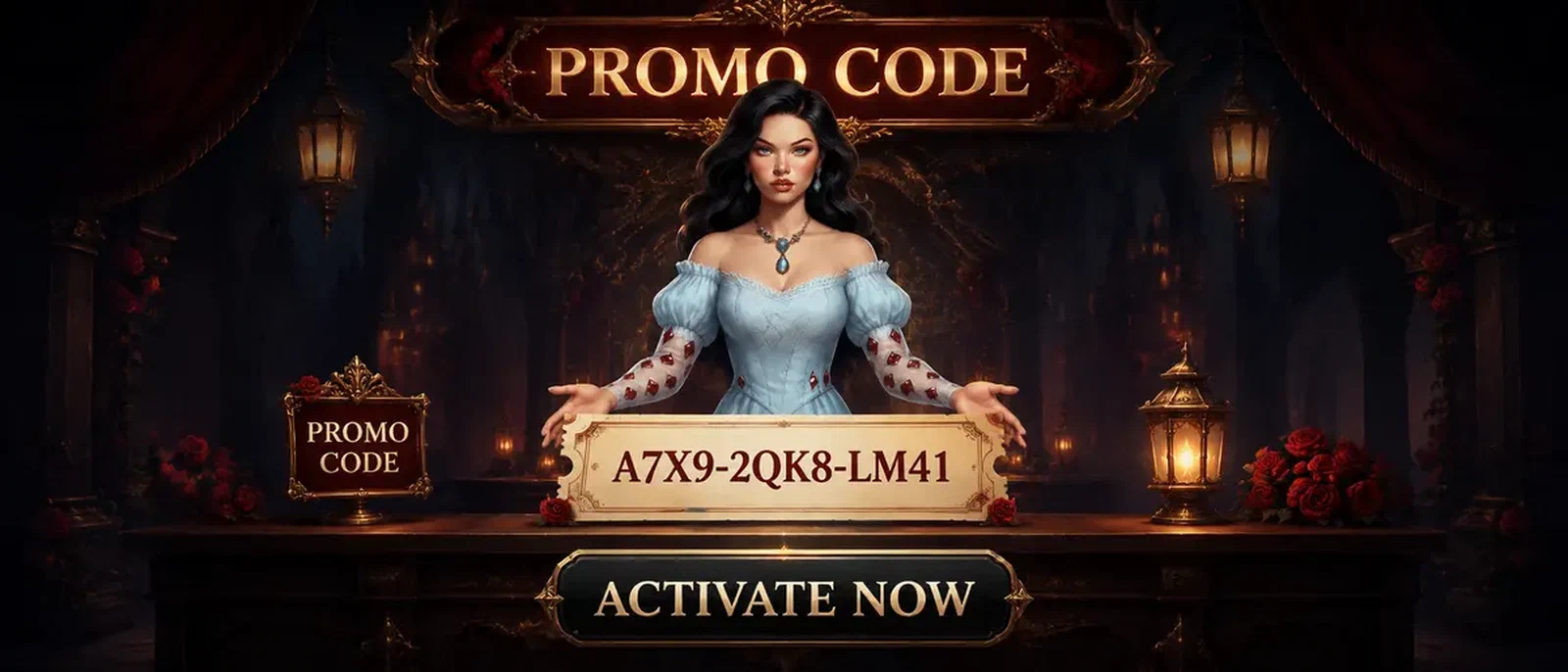 Voer Je Winzoria Promocode In